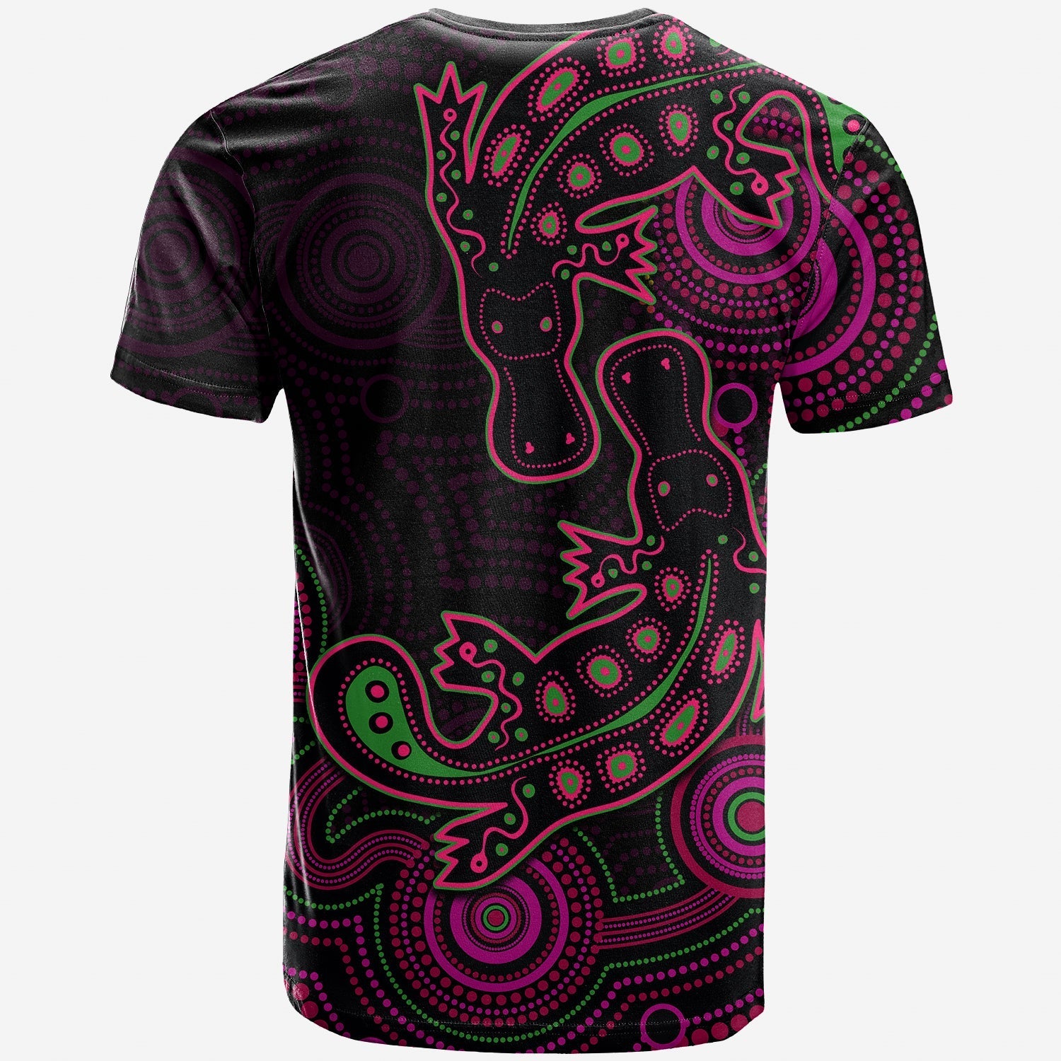 custom-personalised-aboriginal-platypus-t-shirt-dot-patterns-style-no5-lt6