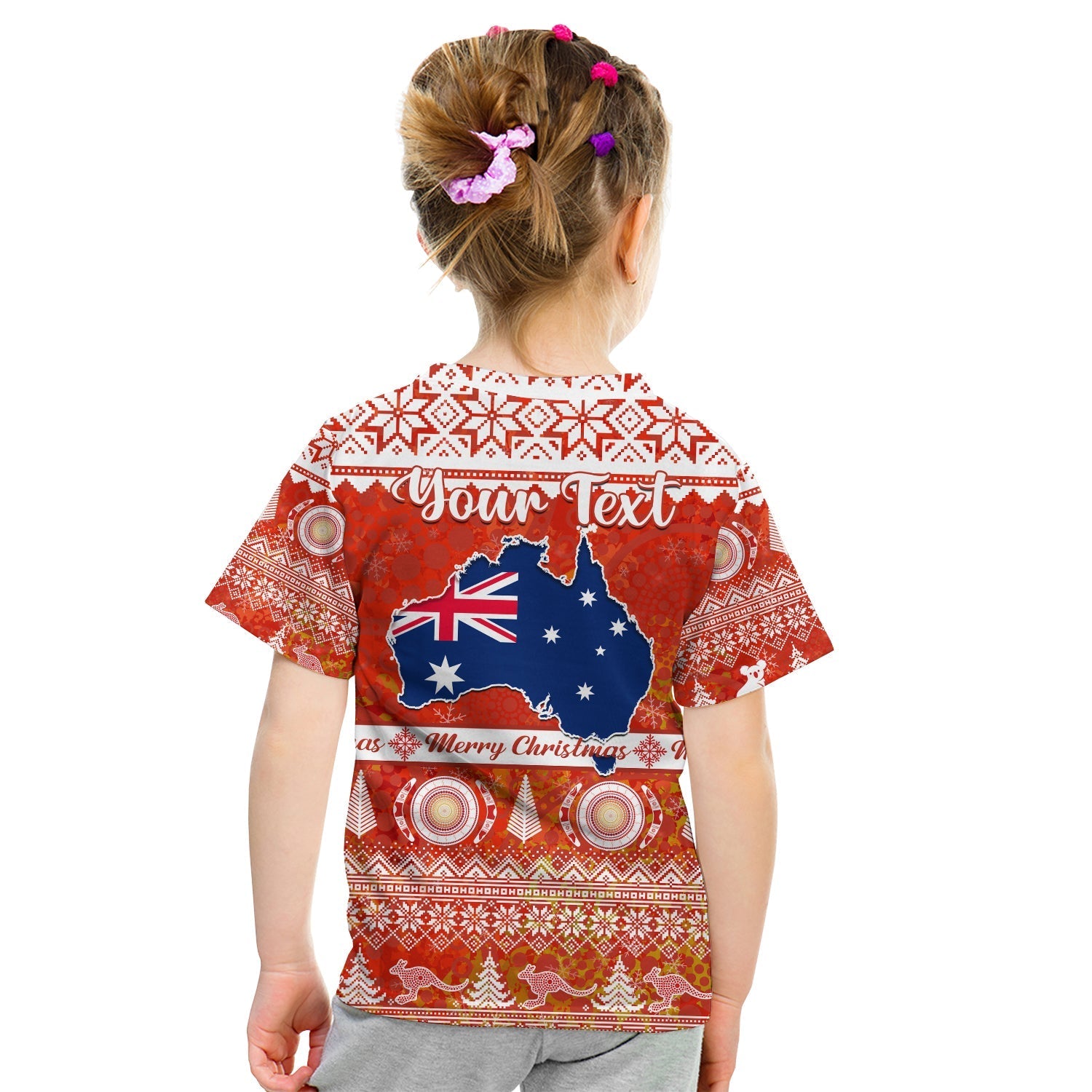 custom-personalised-australia-t-shirt-australian-map-aboriginal-painting-merry-christmas