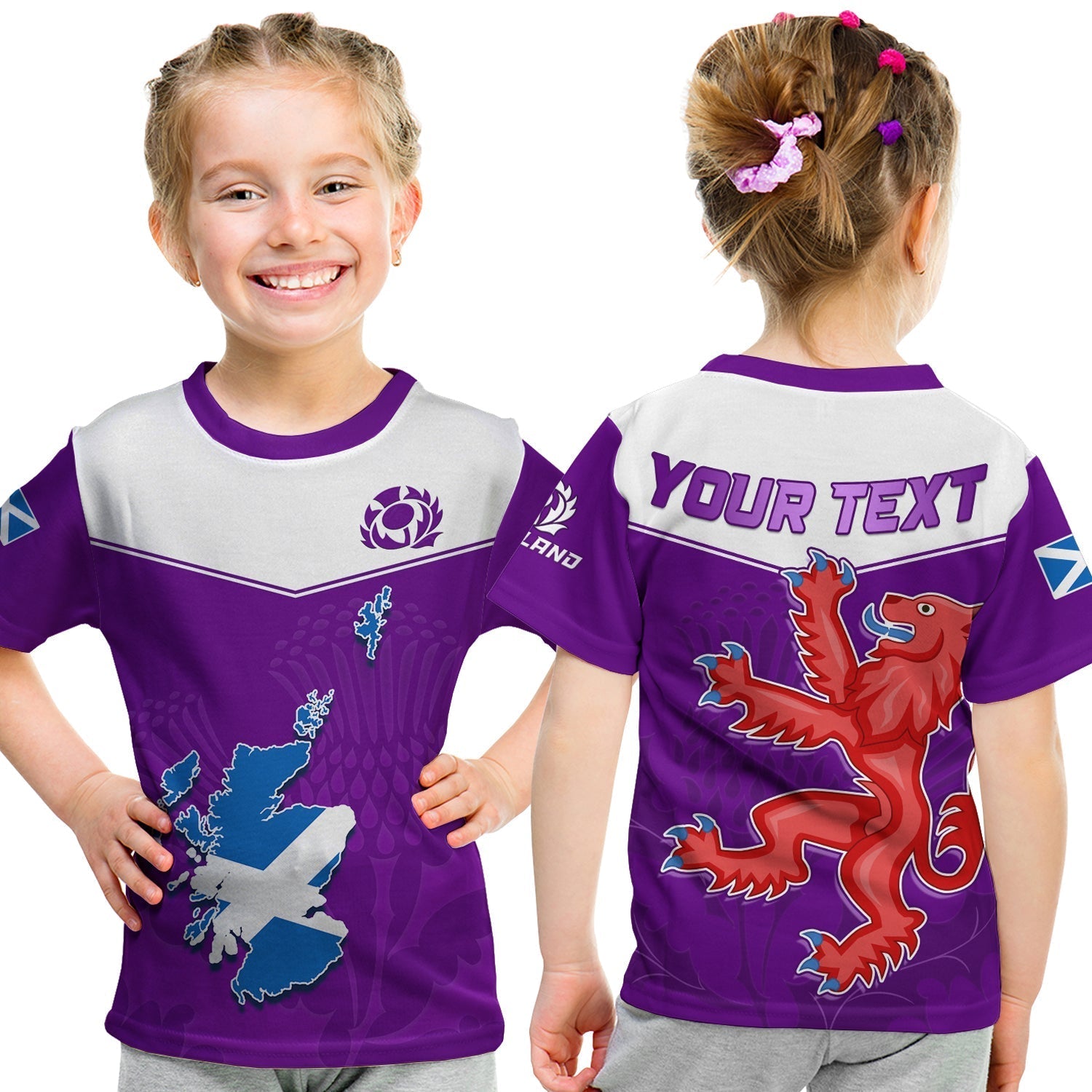 custom-personalised-scottish-rugby-t-shirt-kid-map-of-scotland-thistle-purple-version-lt14