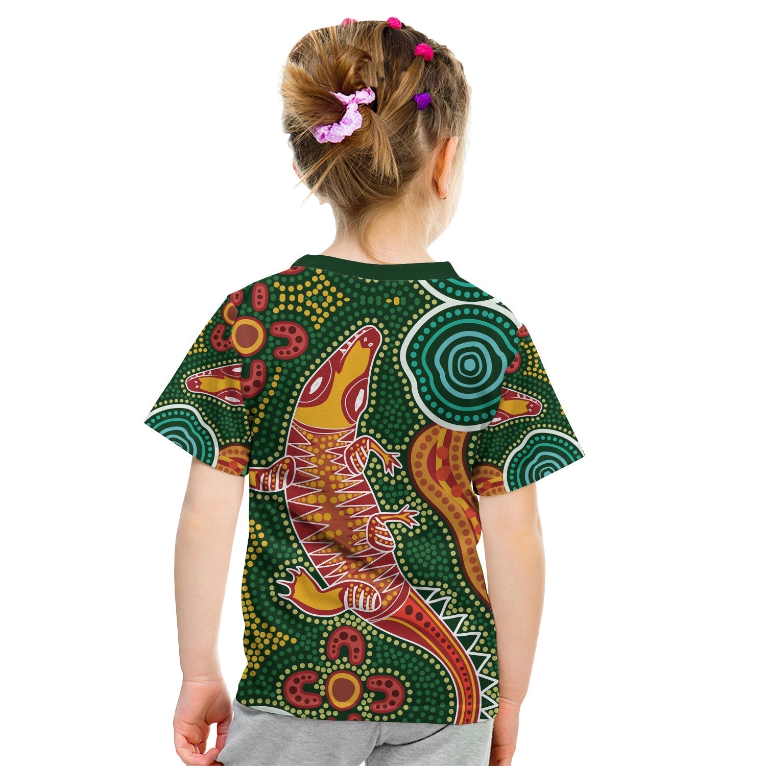 custom-personalised-aboriginal-art-crocodile-t-shirt-kid-you-are-number-one