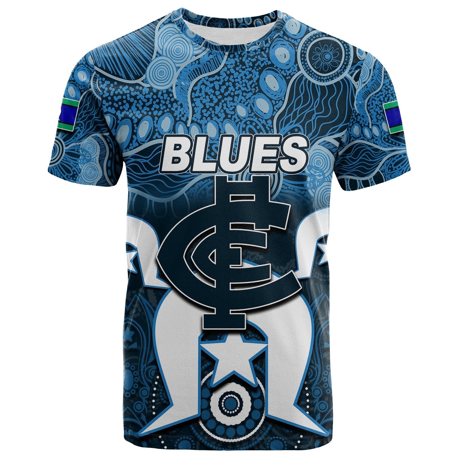 custom-personalised-blues-australian-football-torres-strait-islanders-mix-aboriginal-t-shirt-lt6