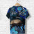 custom-personalised-australian-astrology-t-shirt-virgo-echidna-zodiac-aboriginal-vibes-blue
