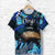 custom-personalised-australian-astrology-t-shirt-virgo-echidna-zodiac-aboriginal-vibes-blue