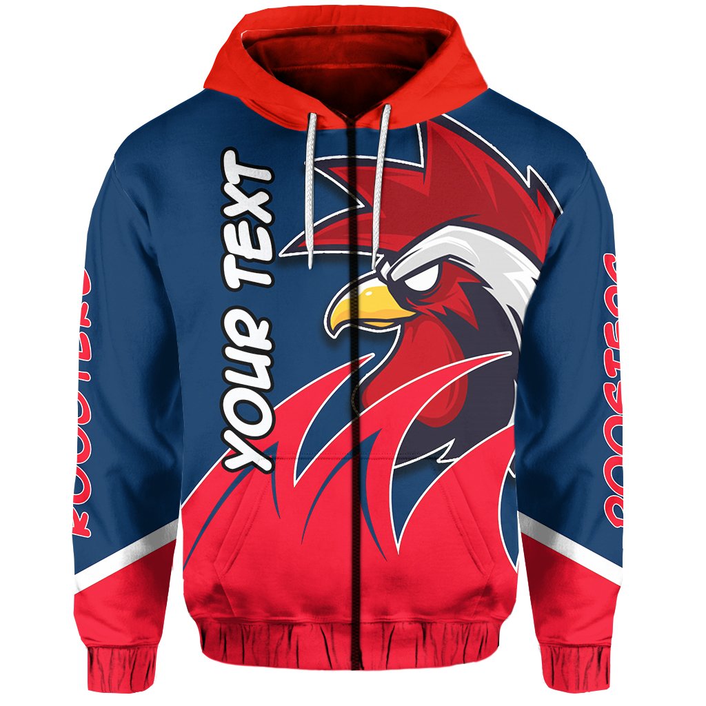 custom-personalised-roosters-zip-hoodie