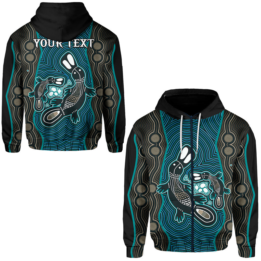 custom-personalised-aboriginal-dot-zip-hoodie-platypus-victory-version-blue-lt13