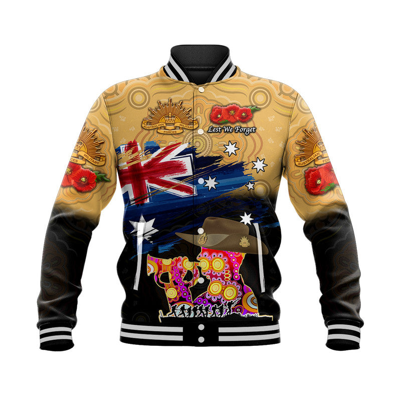 custom-personalised-australia-aboriginal-anzac-baseball-jacket-remembrance-vibes-gold-lt8