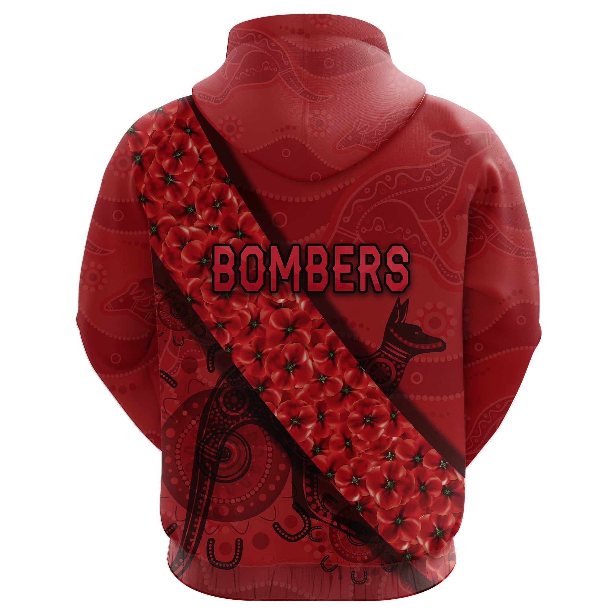 custom-personalised-essendon-bombers-zip-hoodie-anzac-day-indigenous-red