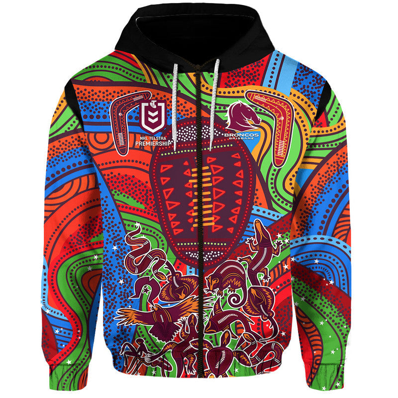 custom-personalised-brisbane-broncos-2022-zip-up-and-pullover-hoodie-indigenous-vibes