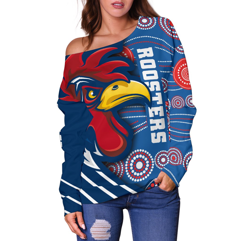 custom-personalised-australia-roosters-womens-off-shoulder-sweater-three-tiles-style