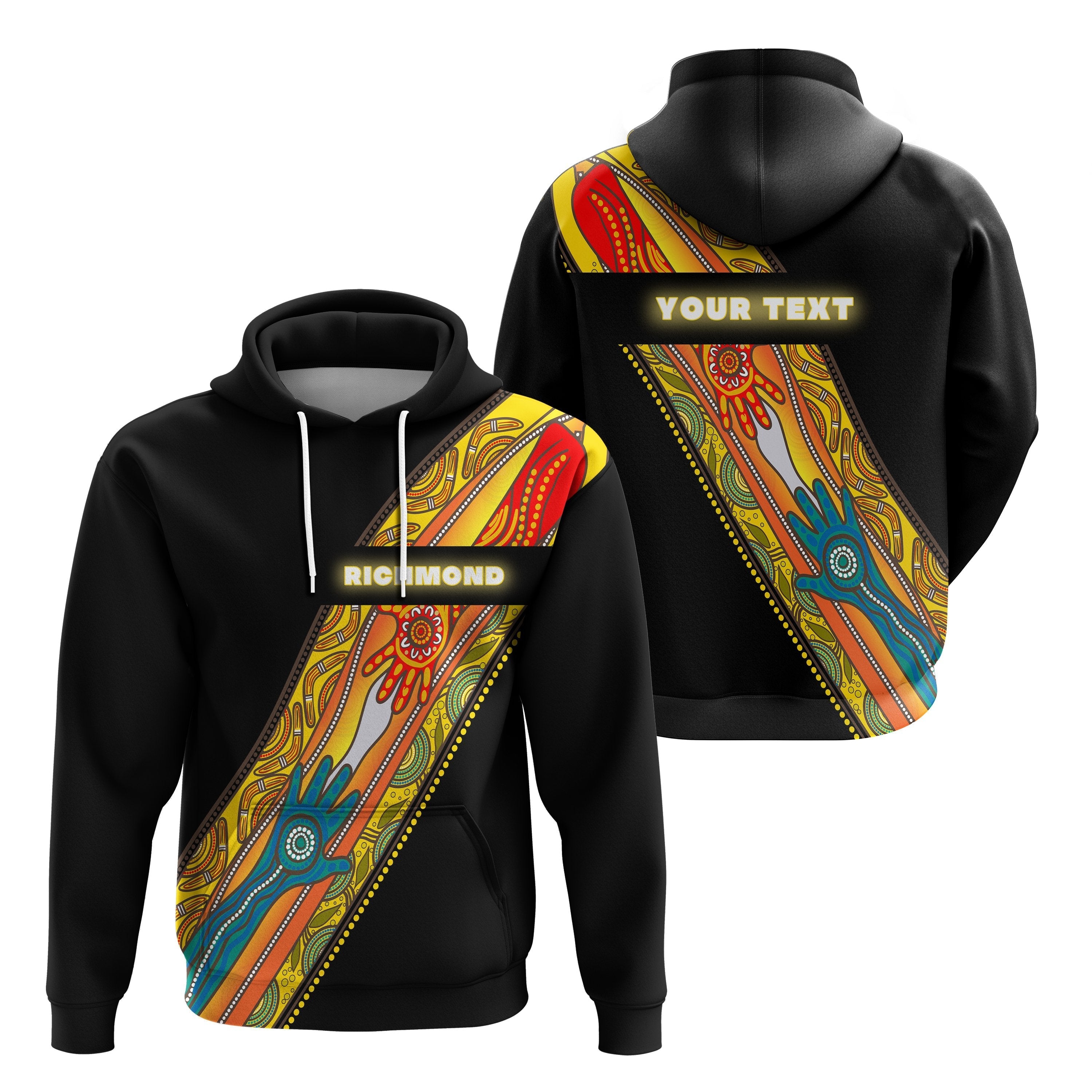 custom-personalised-richmond-premier-hoodie-tigers-aboriginal-sport-style