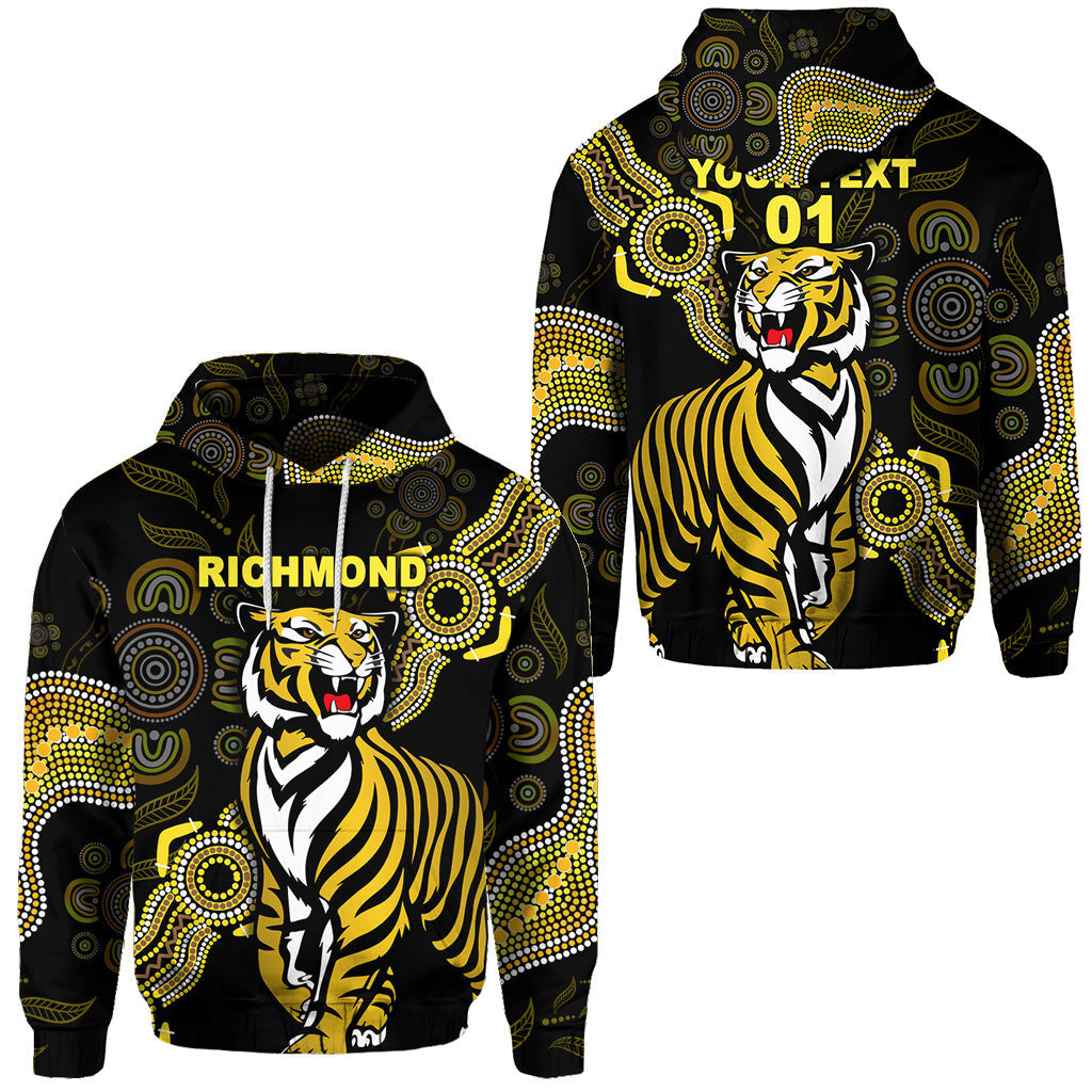 custom-personalised-richmond-tigers-hoodie-simple-indigenous-custom-text-and-number-lt8