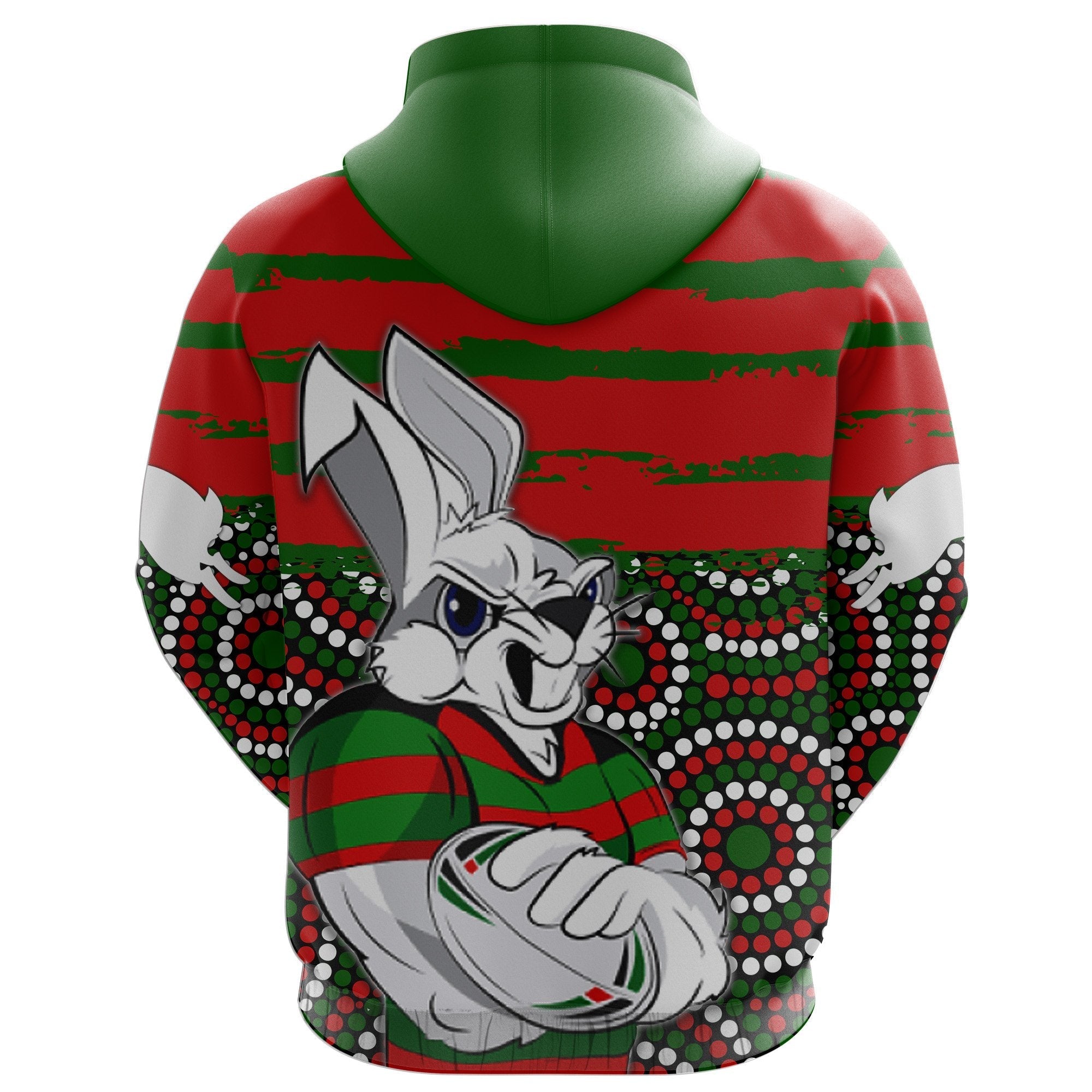 custom-personalised-australia-rabbitohs-indigenous-rugby-zip-hoodie-rabbit-cartoon