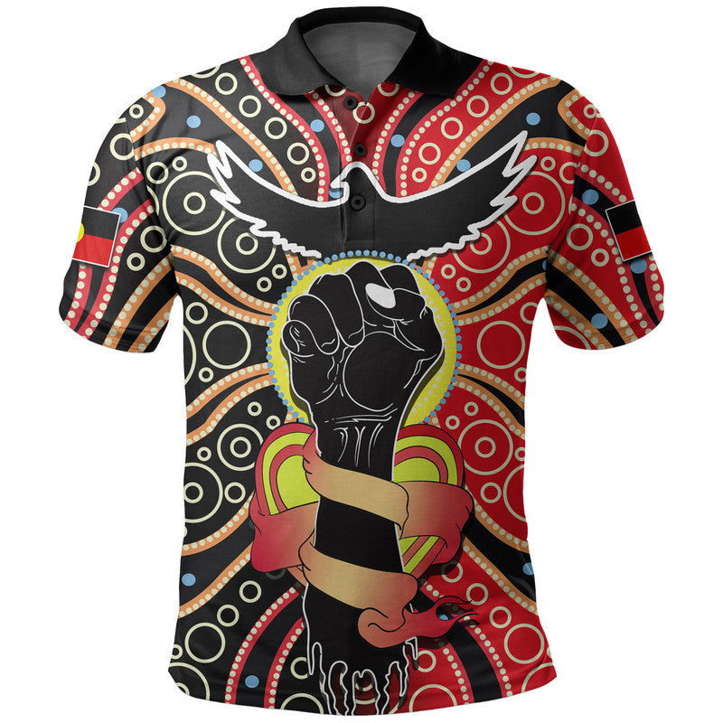 custom-personalised-aboriginal-lives-matter-polo-shirt