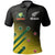 (Custom Personalised And Number) Cricket Men's T20 World Cup Australia Mix New Zealand Polo Shirt