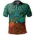 custom-personalised-aboriginal-circles-polo-shirt-turtle-lt6