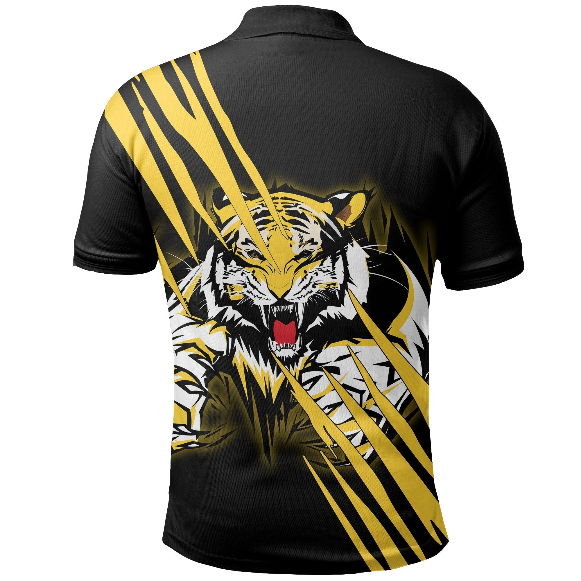 custom-personalised-richmond-tigers-polo-shirt