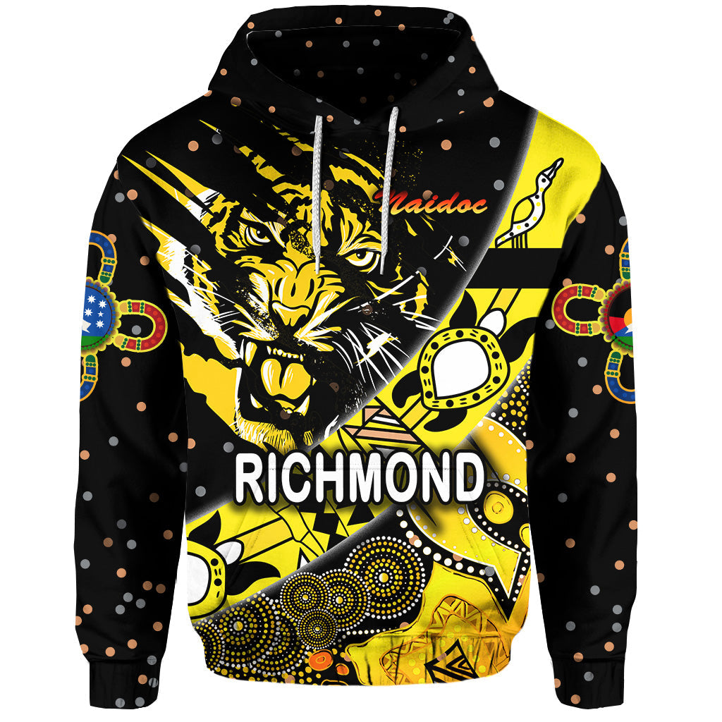 custom-personalised-richmond-tigers-hoodie-naidoc-heal-country-heal-our-nation-dotted-custom-text-and-number-lt8