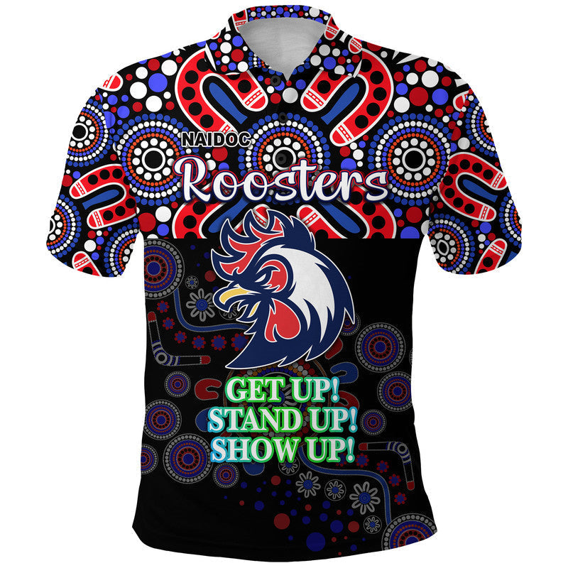 custom-personalised-australia-sydney-roosters-rugby-naidoc-week-2022-polo-shirt-simple-vibes-black-lt8