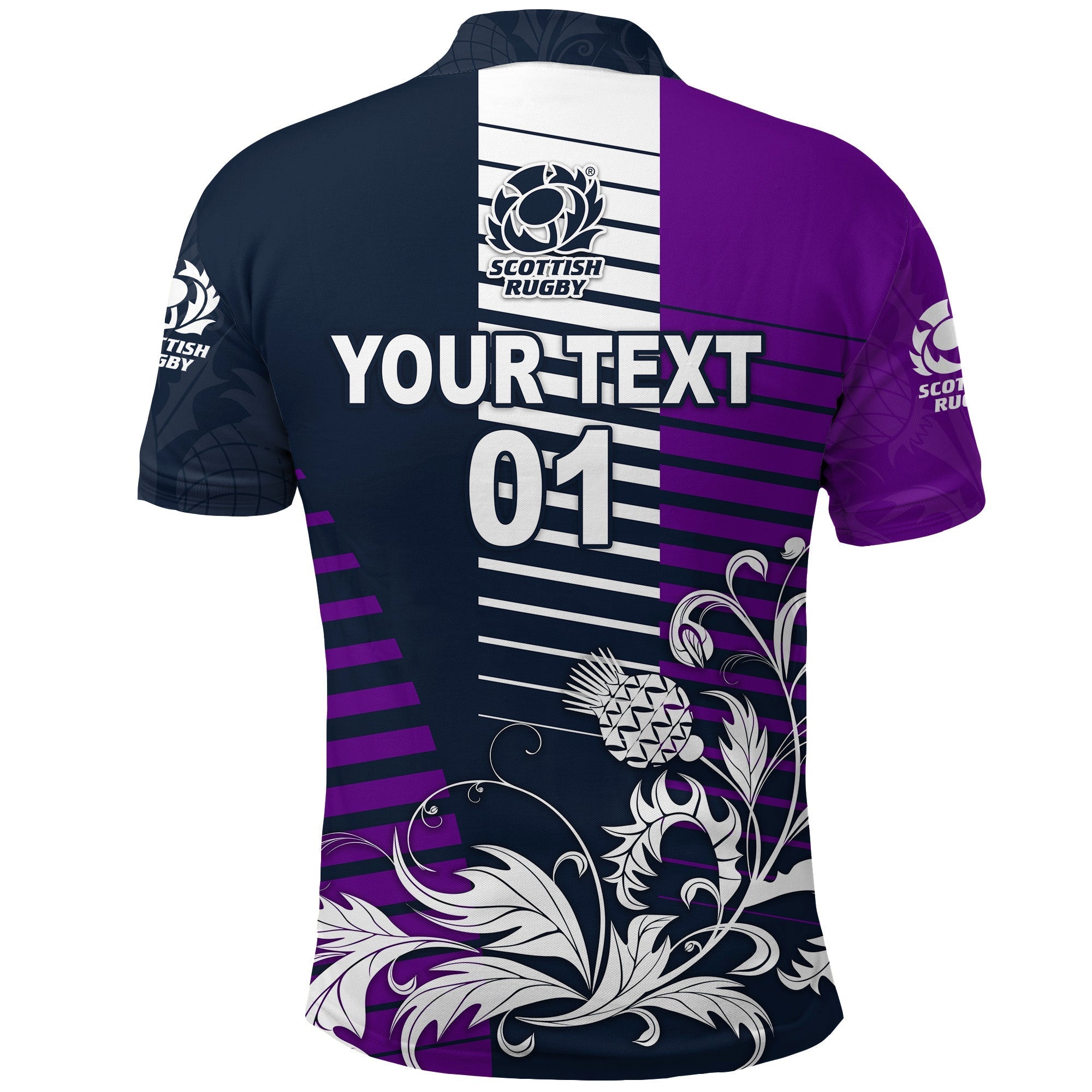 custom-personalised-scotland-rugby-polo-shirt-scottish-thistle-style-navy-purple-lt8