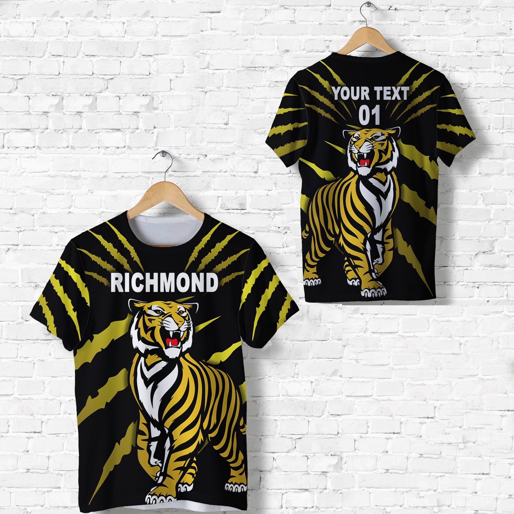 custom-personalised-richmond-tigers-t-shirt-original-version-black-custom-text-and-number-lt8