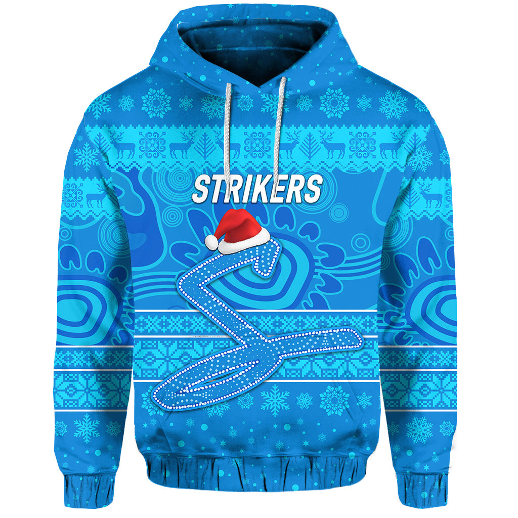 custom-personalised-adelaide-strikers-hoodie-christmas-simple-style-lt8