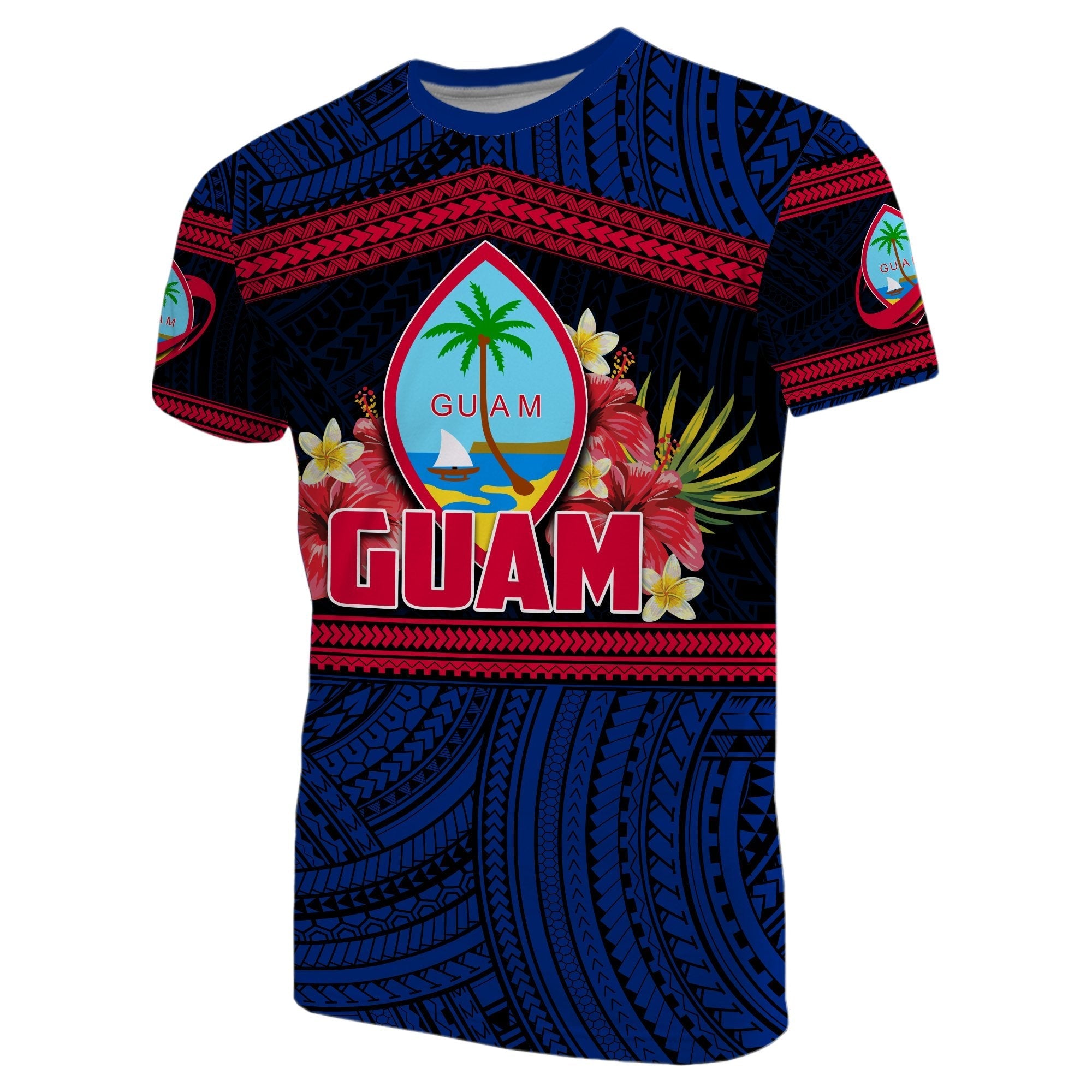 custom-personalised-guam-rugby-polynesian-patterns-t-shirt
