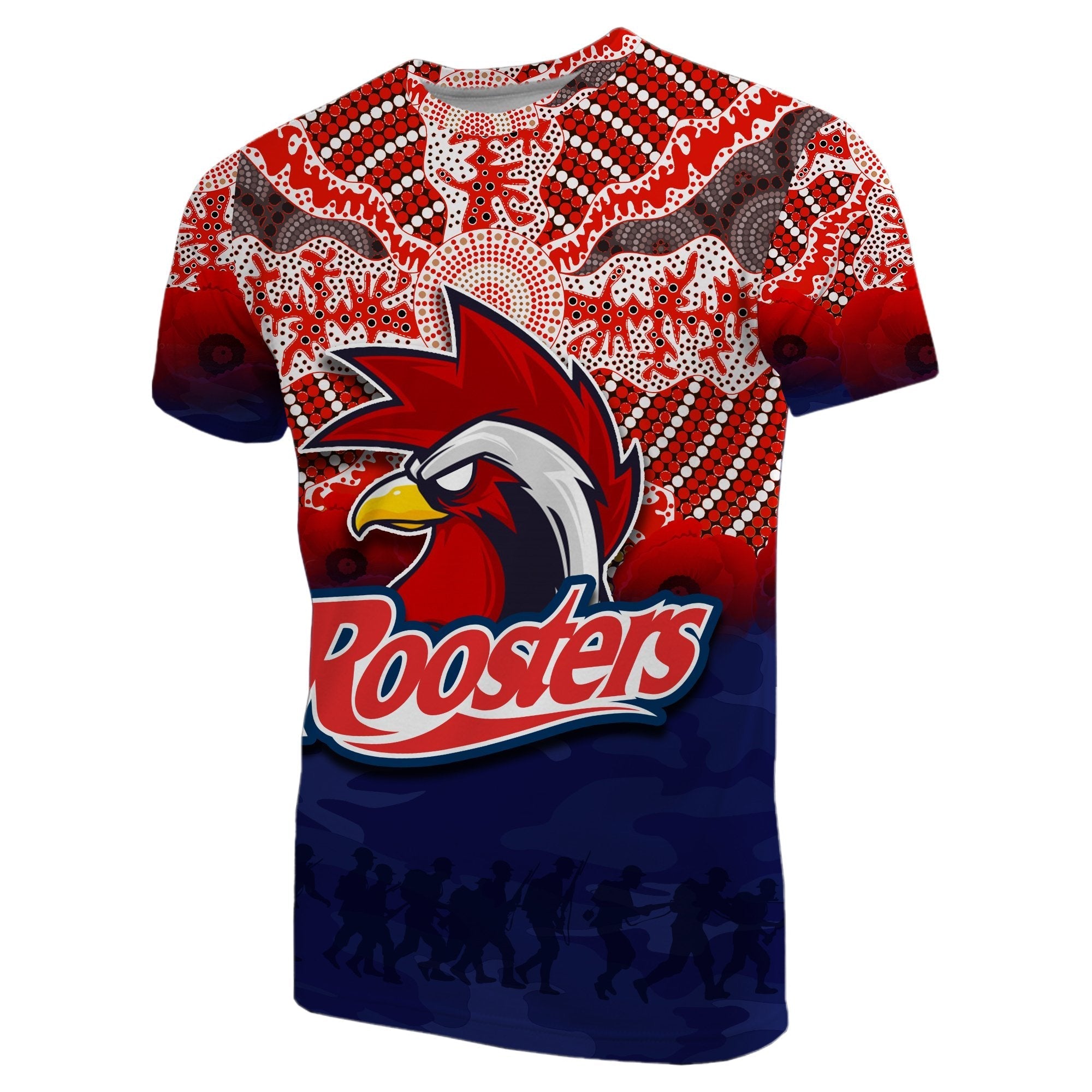 custom-personalised-roosters-t-shirt-anzac-day-aboriginal