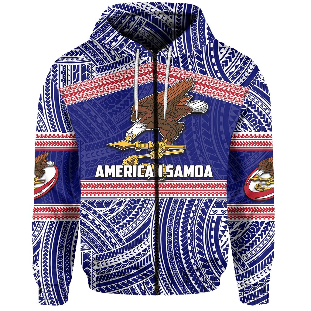 custom-personalised-american-samoa-rugby-polynesian-patterns-zip-hoodie