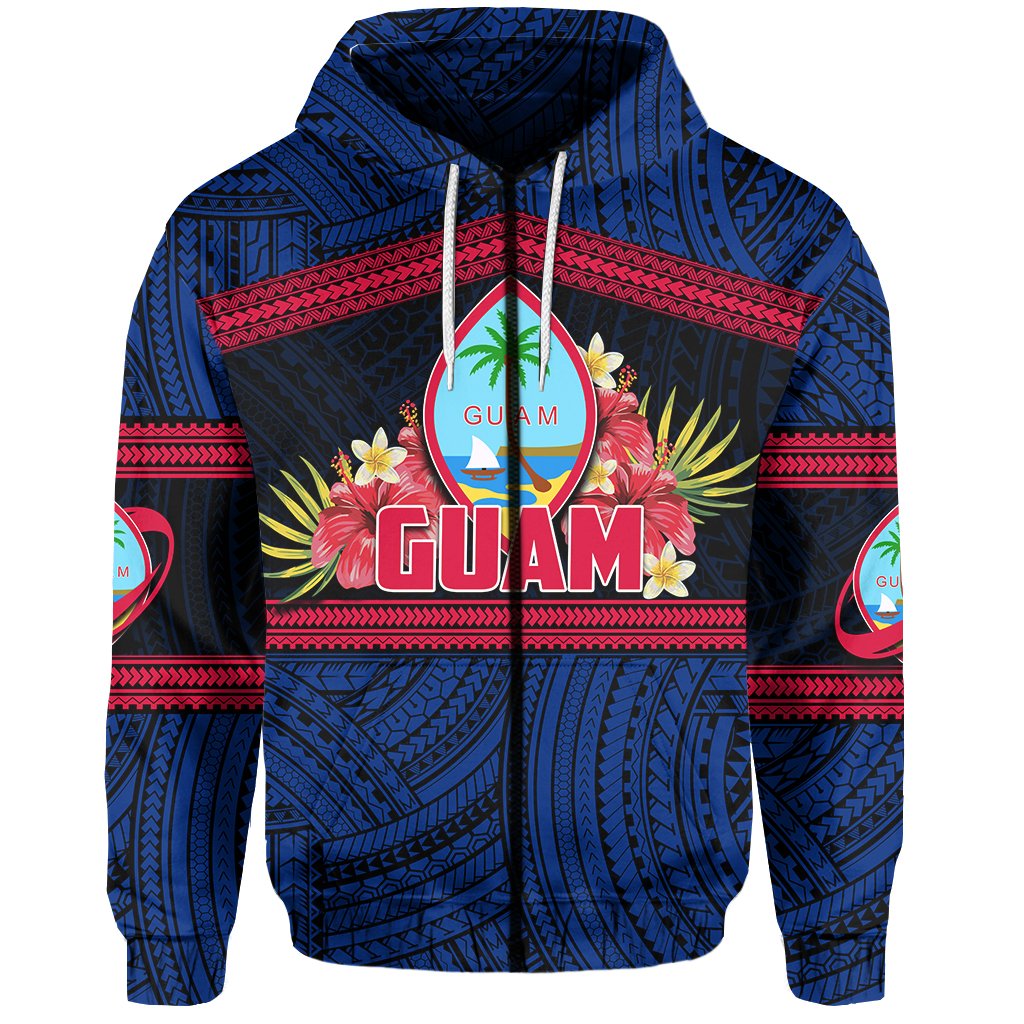 custom-personalised-guam-rugby-polynesian-patterns-zip-hoodie